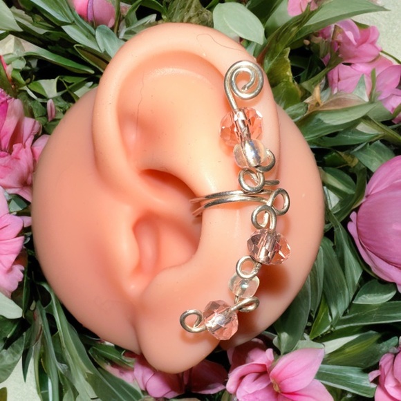 Sterling Silver Adjustable Ear Cuff - Picture 1 of 6